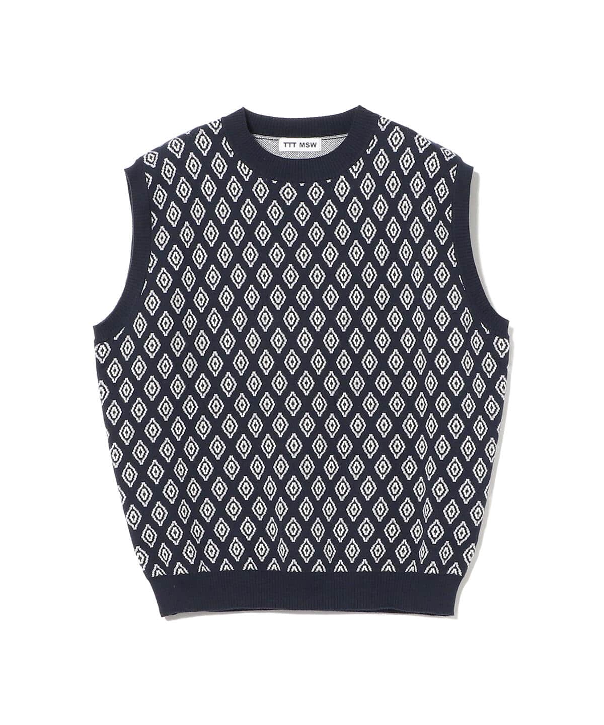 宇宙の香り TTT MSW 23SS Graffiti Knit Vest M size | www.ccfl.ie