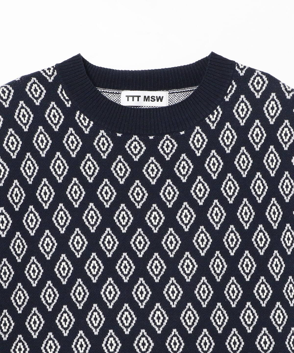 BEAMS（ビームス）TTTMSW / Diamond Knit Vest（トップス ニット 