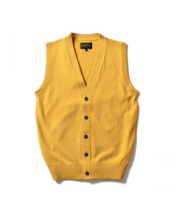 ▲BEAMS PLUS / ボタン ニットベスト