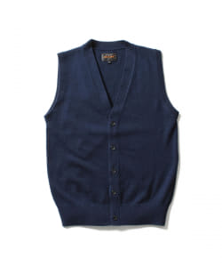 ▲BEAMS PLUS / ボタン ニットベスト