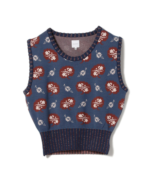 Sasquatchfabrix. FLOWER KNIT VEST 22SS | gulatilaw.com