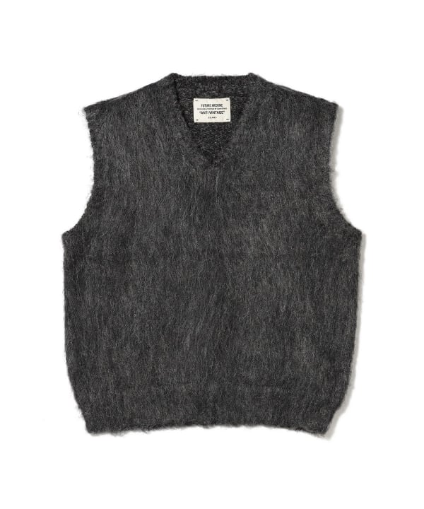 BEAMS FUTURE ARCHIVE / SHAGGY KNIT VEST BEAMS order | BEAMS