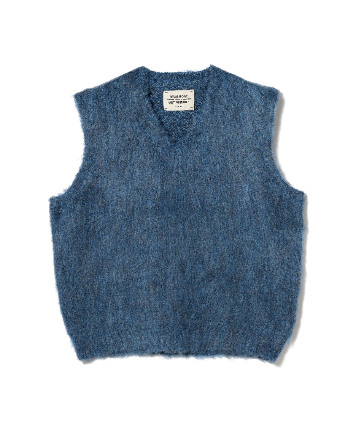 BEAMS（ビームス）FUTURE ARCHIVE / SHAGGY KNIT VEST 