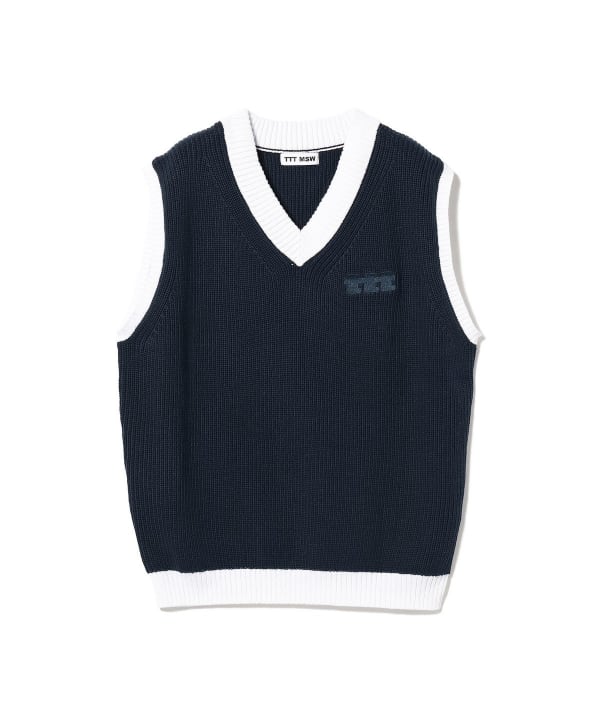 BEAMS（ビームス）TTTMSW / New Standard Knit Vest（トップス ベスト 