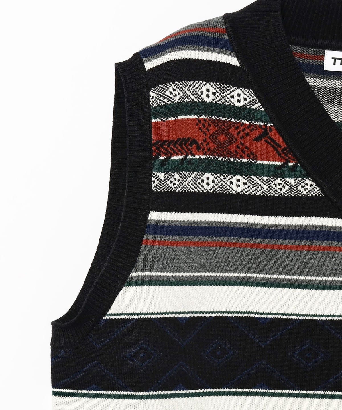 BEAMS（ビームス）TTTMSW / Nordic Knit Vest（トップス ベスト）通販