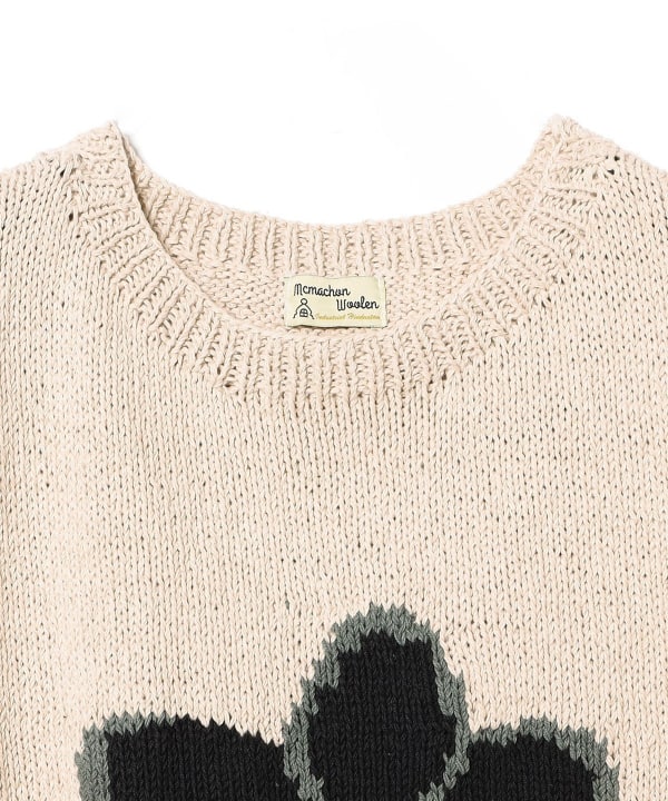 BEAMS（ビームス）MacMahon Knitting Mills / BIG-S/S Crew Neck Knit