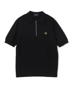 【+10%ポイントUP】【別注】FRED PERRY / Half-Zip Knit Polo