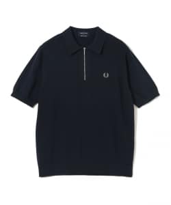 【+10%ポイントUP】【別注】FRED PERRY / Half-Zip Knit Polo