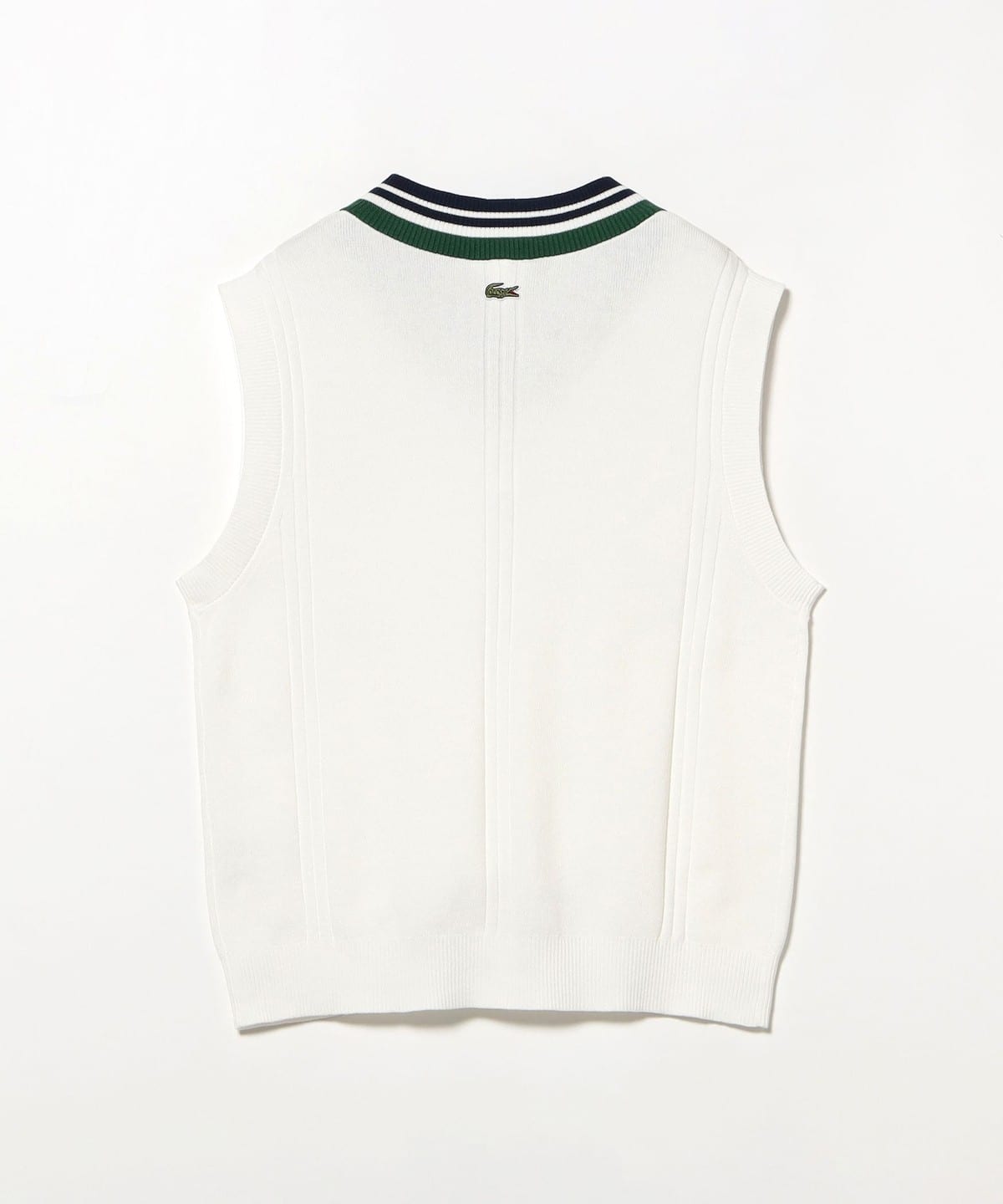 BEAMS（ビームス）【別注】LACOSTE / チルデン ニット ベスト