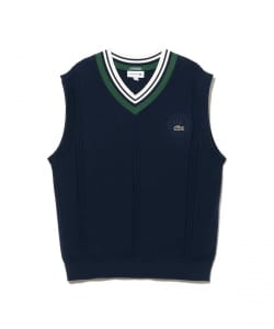 【タイムセール】【別注】LACOSTE / チルデン ニット ベスト