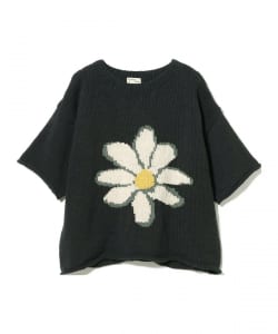 MacMahon Knitting Mills / Big S/S Crew Neck Knit-Flower