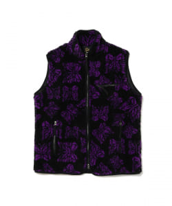 総丈78身幅66NEEDLES × BEAMS / 別注 Boa Fleece Vest