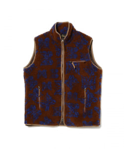 NEEDLES × BEAMS / 別注 Boa Fleece Vest