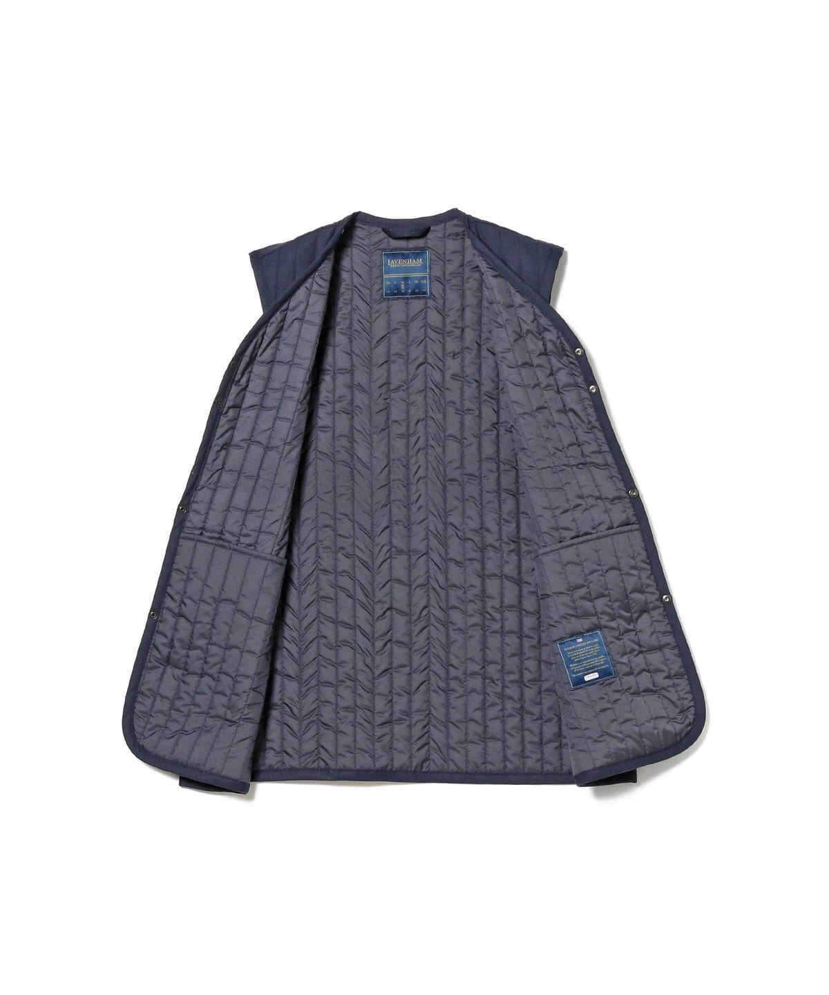 BEAMS [BEAMS] LAVENHAM / CLEAN LINE OVER SIZED DUBLIN (tops vest