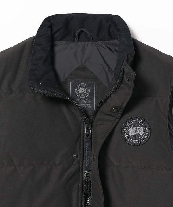 BEAMS（ビームス）CANADA GOOSE / Garson Vest Black Label（ブルゾン