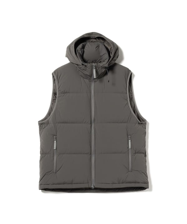 BEAMS BEAMS / Tech nylon down vest (BEAMS down vest) mail order 