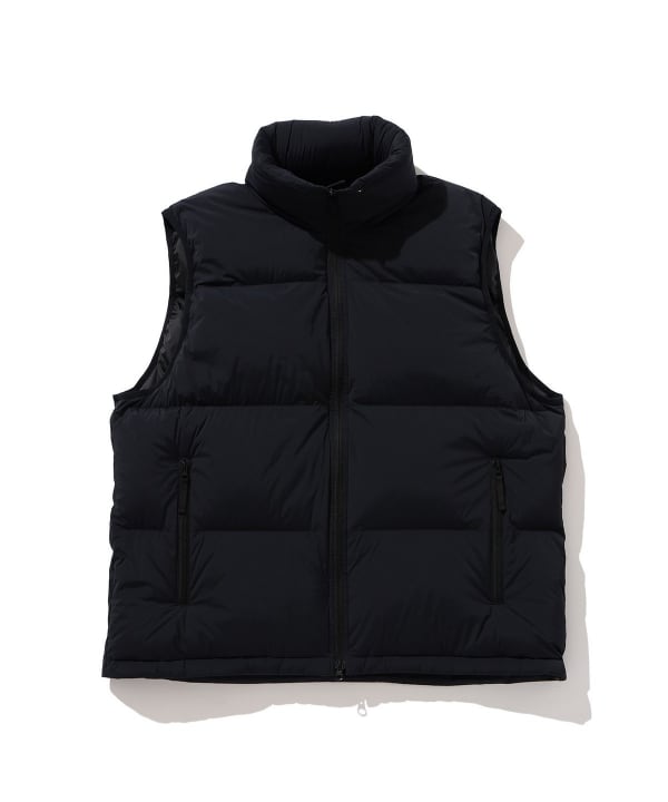 BEAMS BEAMS / Tech nylon down vest (BEAMS down vest) mail order 