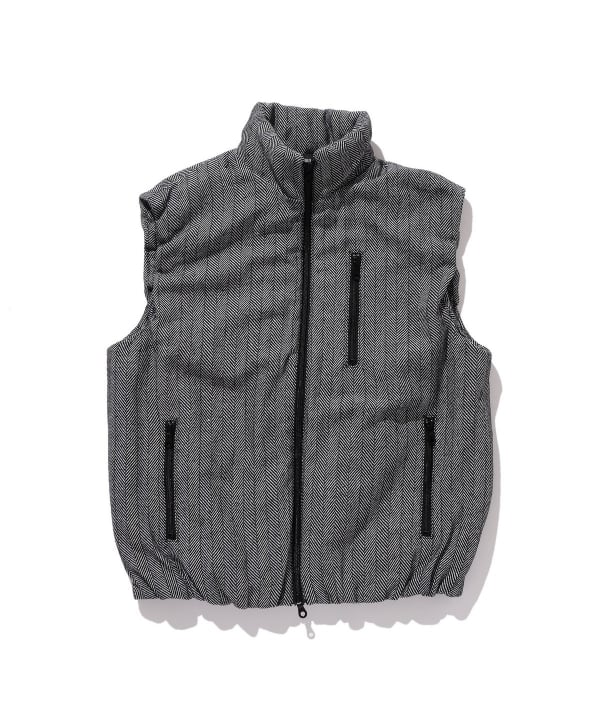 VAPORIZE VAPORIZE / 男裝Herringbone Padding Vest（短夾克羽絨背心