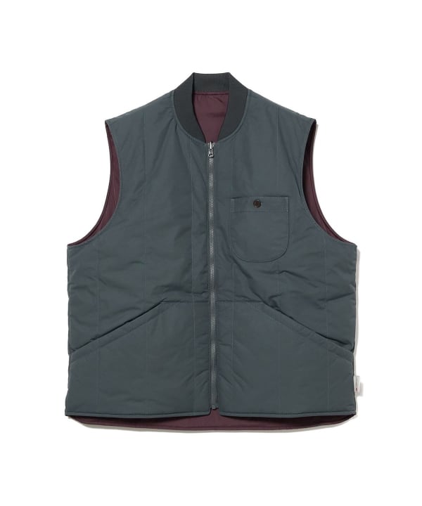 新春初売り BEAMS PWA BEAMS | sale for Vest) (Tops BEAMS QUILTED TWO-FACE / トップス