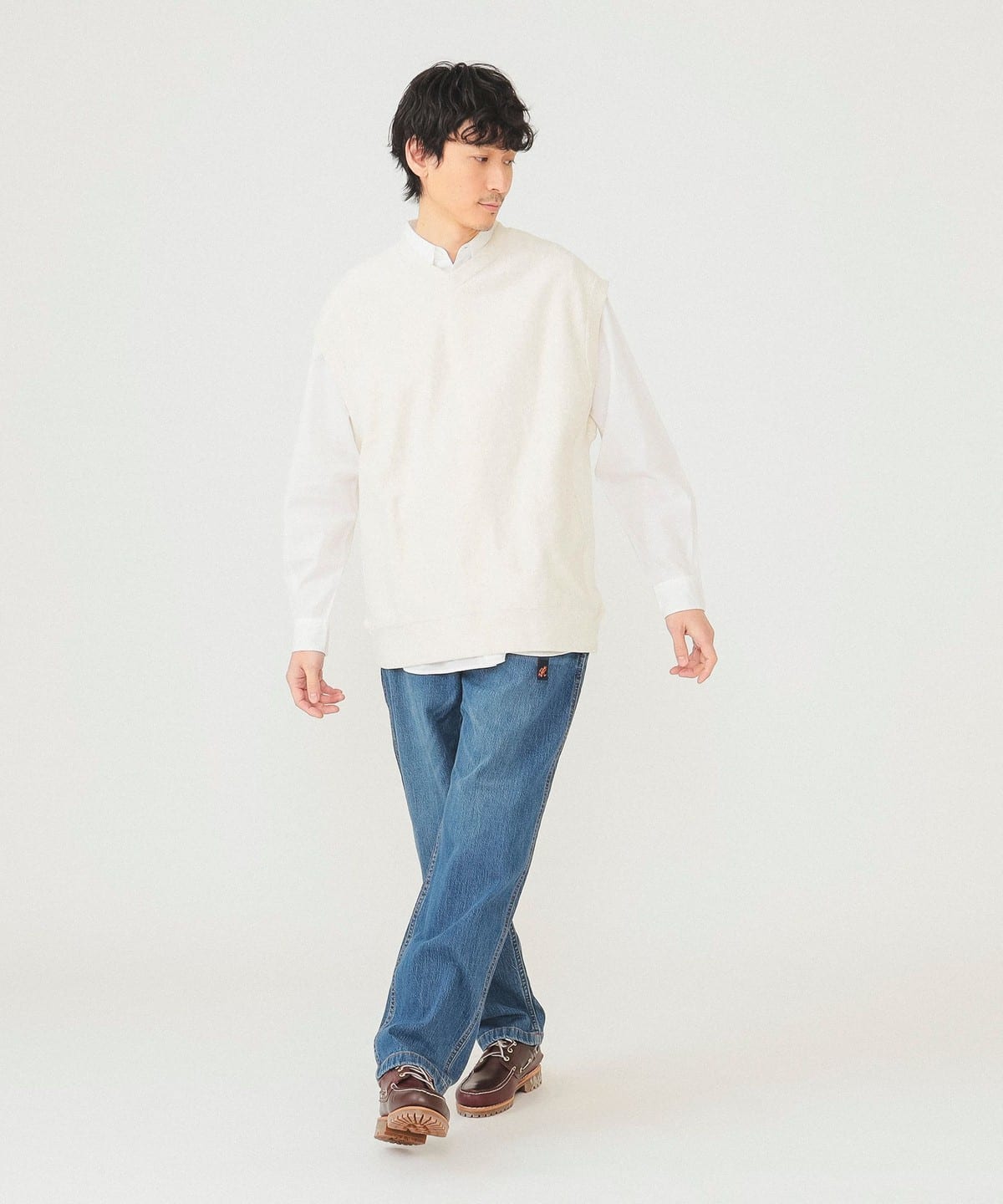 BEAMS（ビームス）Champion × BEAMS / 別注 リバースウィーブ ベスト