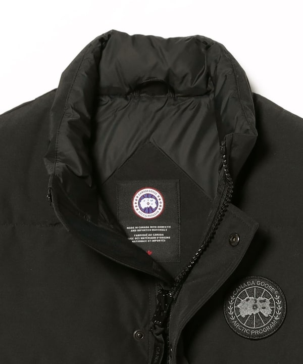BEAMS（ビームス）CANADA GOOSE / Garson Vest Black Label
