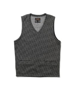 ▲BEAMS PLUS / プリント フリース ベスト