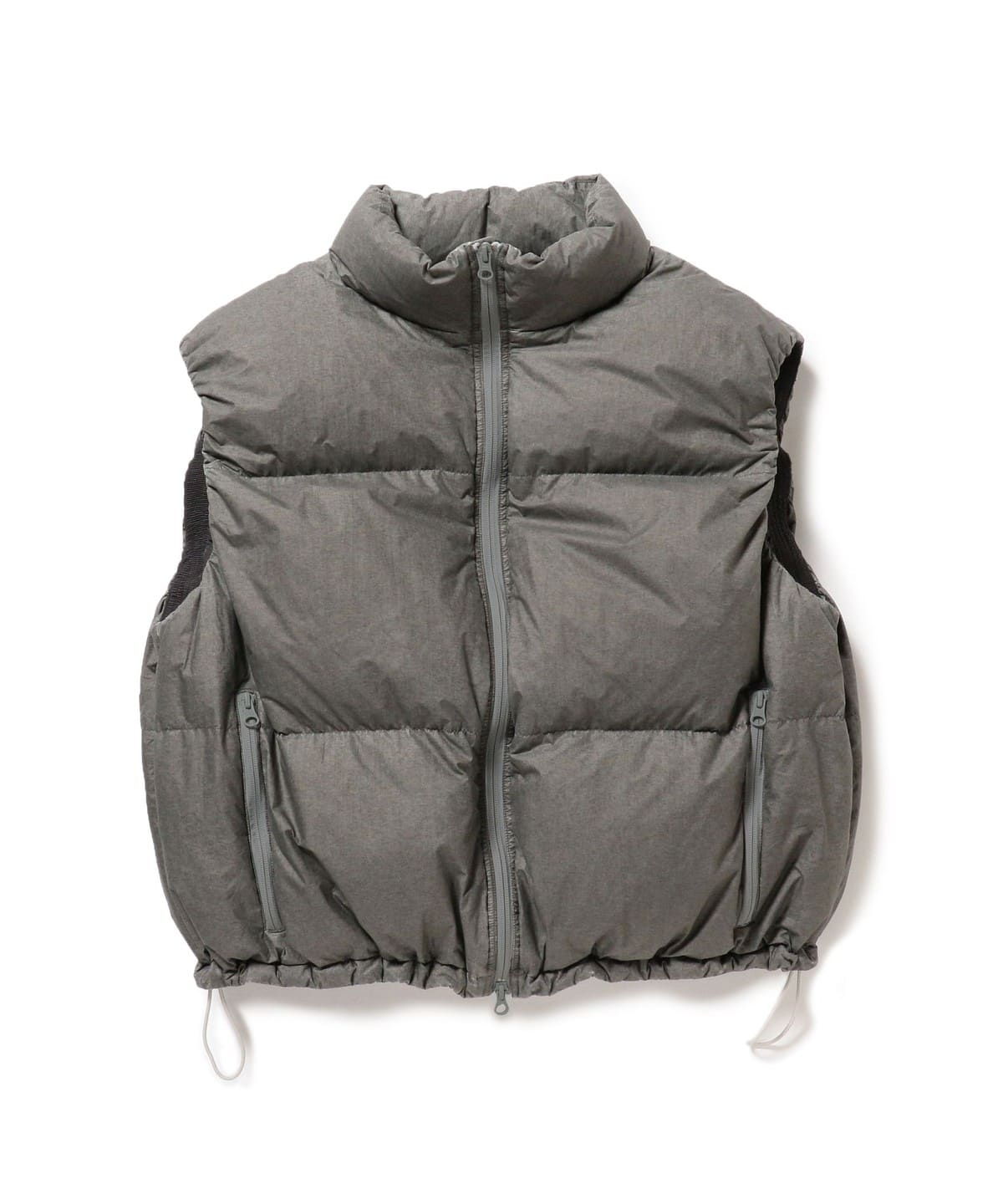 【+15%ポイントUP】フェード ダウンベスト ブルゾン MEN GREY S 【+15%ポイントUP】フェード ダウンベスト ブルゾン MEN GREY S