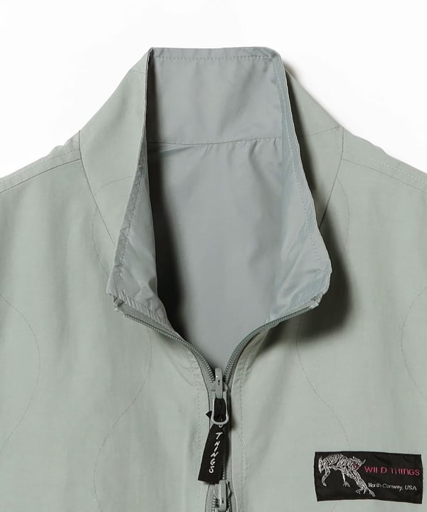 【別注】WILD THINGS×beams/ リバーシブル　ナイロンベスト BEAMS（ビームス）【別注】WILD THINGS / REVERSIBLE NYLON VEST
