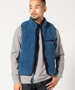 ▲REMI RELIEF × BEAMS PLUS / 別注 フリース リバーシブル ベスト