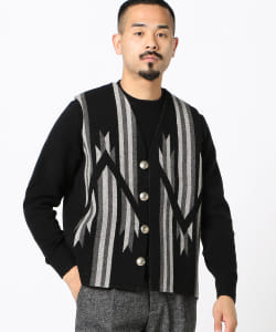 ▲CENTINELA × BEAMS PLUS / 別注 ZIG ZAG 4BUTTON VEST