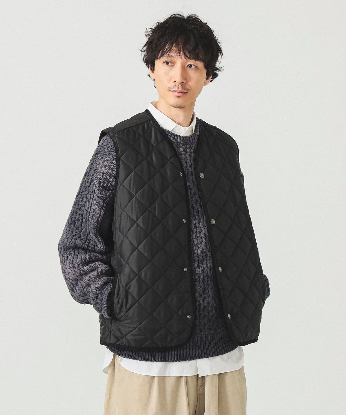 人気大割引 BEAMS（ビームス）【別注】Traditional Quilted / Weatherwear ジャケット・アウター