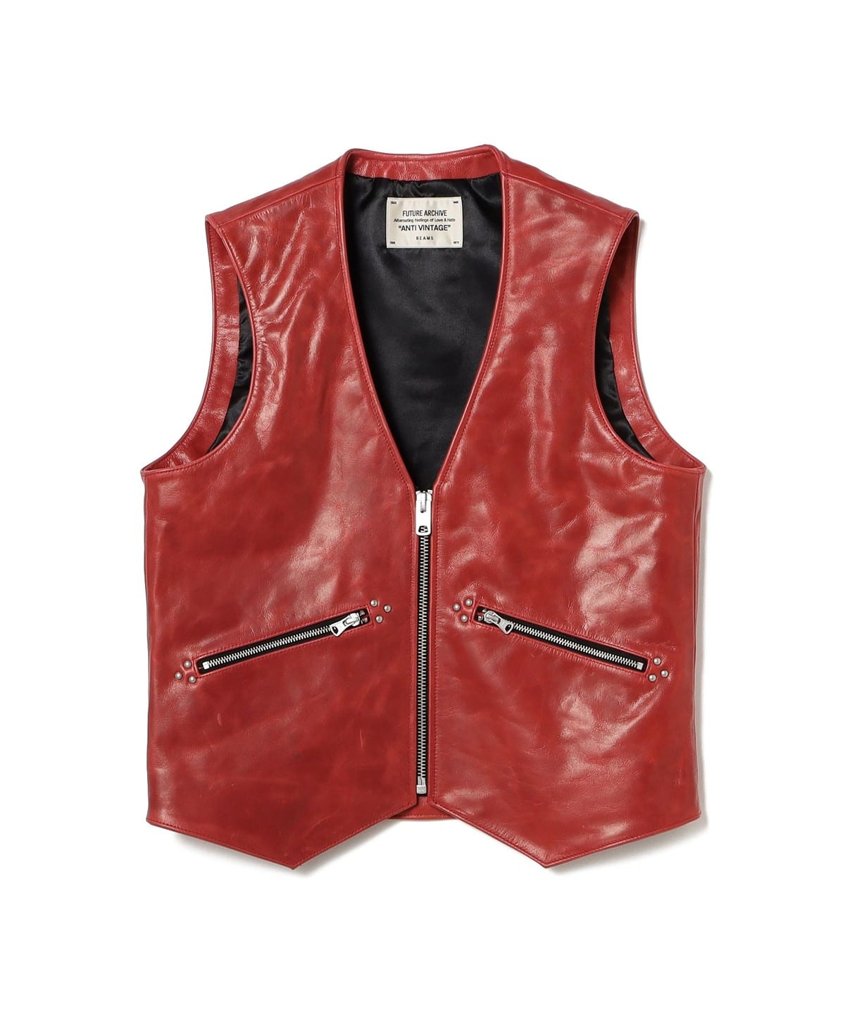 BEAMS（ビームス）FUTURE ARCHIVE / LEATHER VEST（トップス