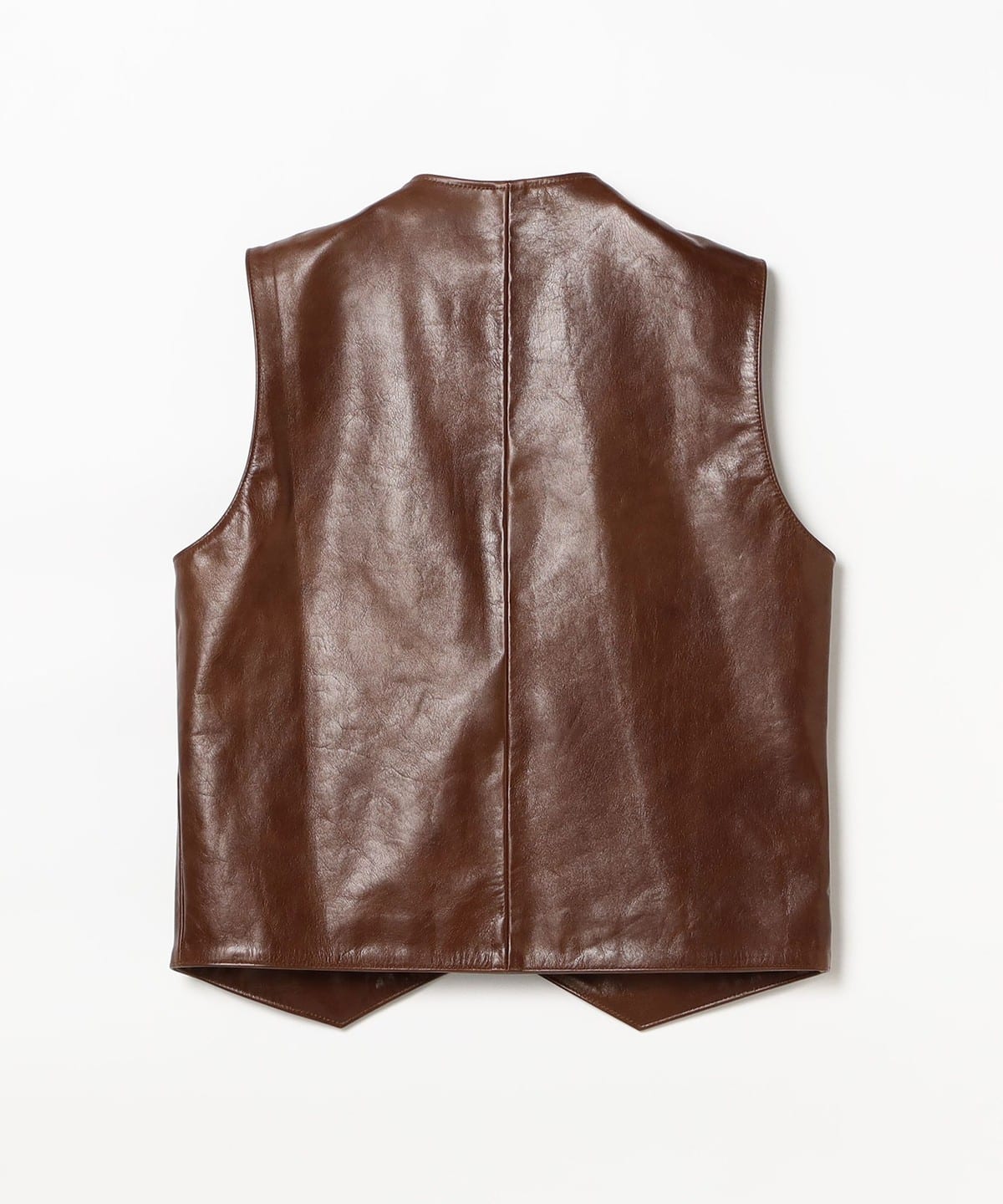 BEAMS（ビームス）FUTURE ARCHIVE / LEATHER VEST（トップス ベスト