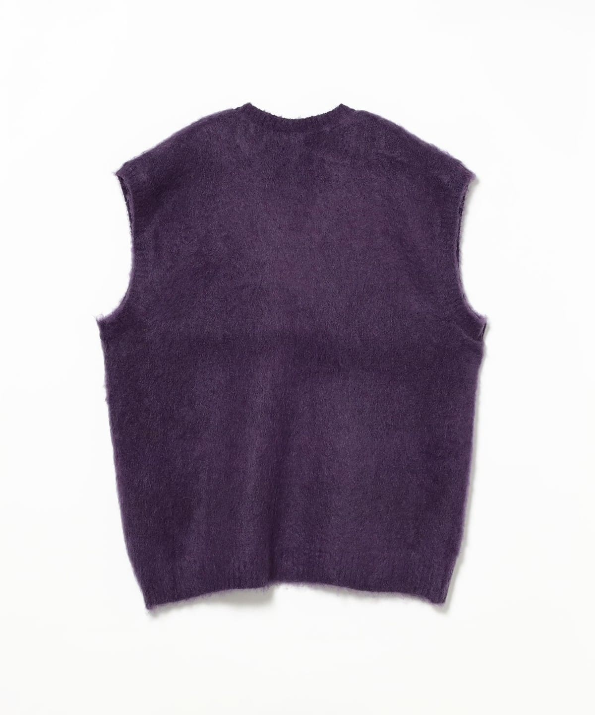 BEAMS（ビームス）NEEDLES / Mohair Knit Vest - Solid（トップス