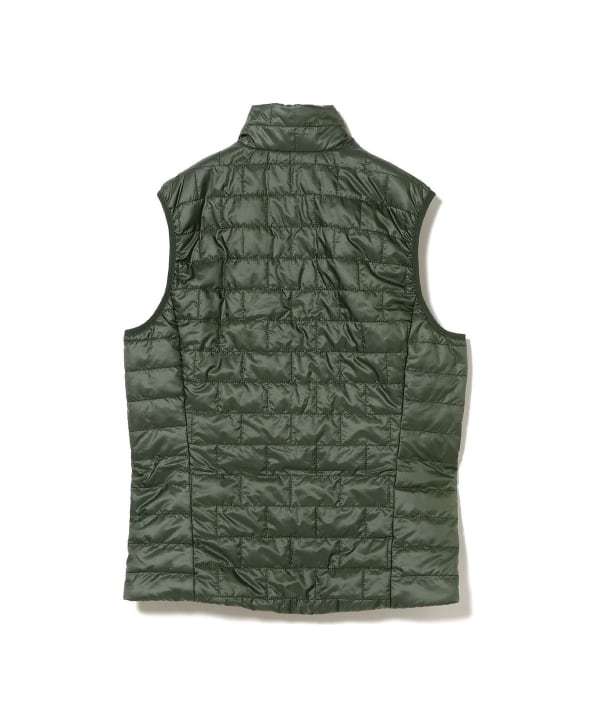 とーマスpatagonia ナノパフベストオリーブグリーン BEAMS（ビームス）patagonia / ナノ・パフ・ベスト（トップス ベスト