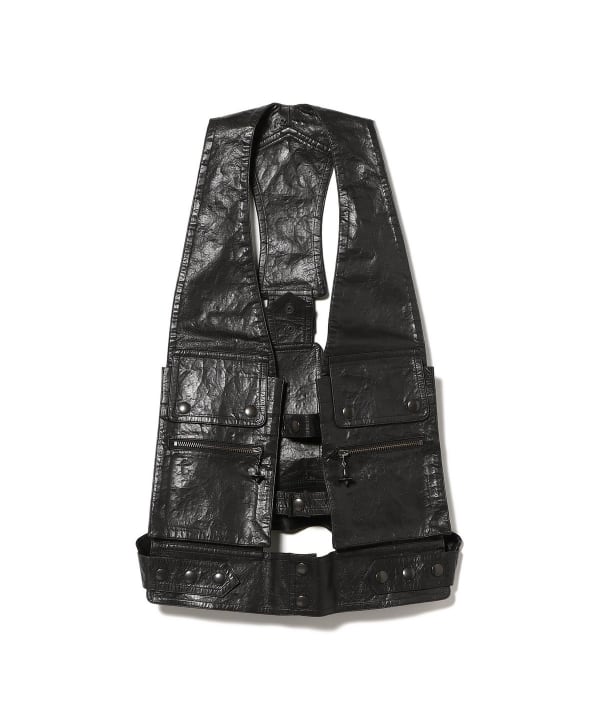 DAIRIKU / Shape Memory Artificial Leather Vest