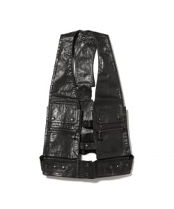 DAIRIKU / Shape Memory Artificial Leather Vest