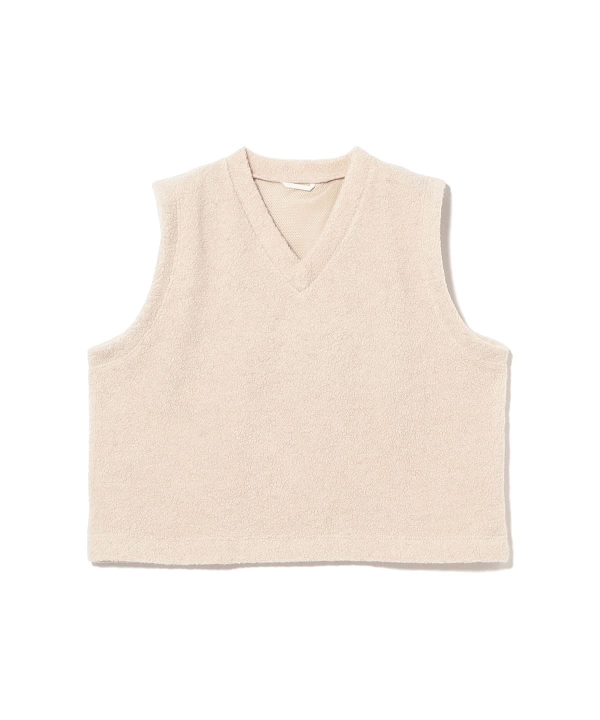 BEAMS（ビームス）tone / RECYCLE WOOL BOA VEST（トップス ベスト