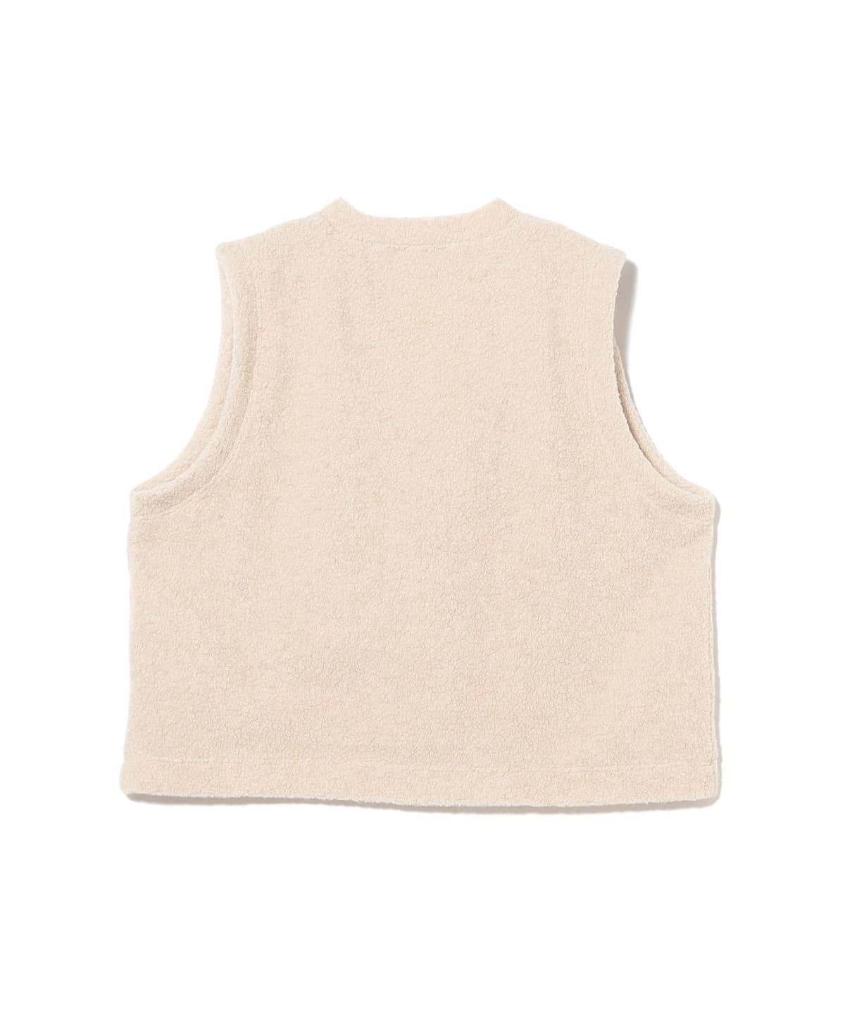 BEAMS（ビームス）tone / RECYCLE WOOL BOA VEST（トップス ベスト