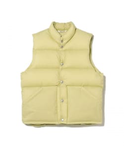 AURALEE / SUPER LIGHT NYLON RIPSTOP DOWN VEST