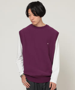 ▲Champion × BEAMS / 別注 リバースウィーブ ベスト