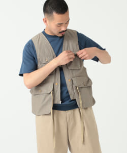 ▲ENGINEERED GARMENTS / Game Vest Tattersall
