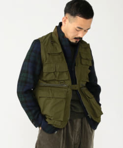 ▲KENNETH FIELD × BEAMS PLUS / 別注 トラベル フィッシングベスト ベンタイル