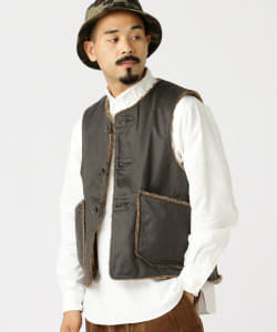 ▲ENGINEERED GARMENTS / OVER VEST Coated Twill