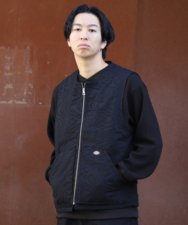 Beams T ビームスt Dickies Hellrazor Vest ブルゾン ダウンジャケット ベスト 通販 Beams