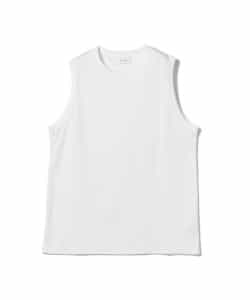 ▲WELLDER / Suvin Supima Crew Neck No Sleeve