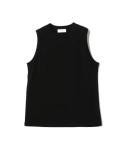 ▲WELLDER / Suvin Supima Crew Neck No Sleeve