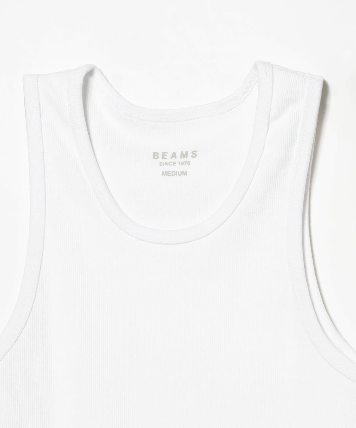 BEAMS（ビームス）リブ タンクトップ（Tシャツ・カットソー タンク