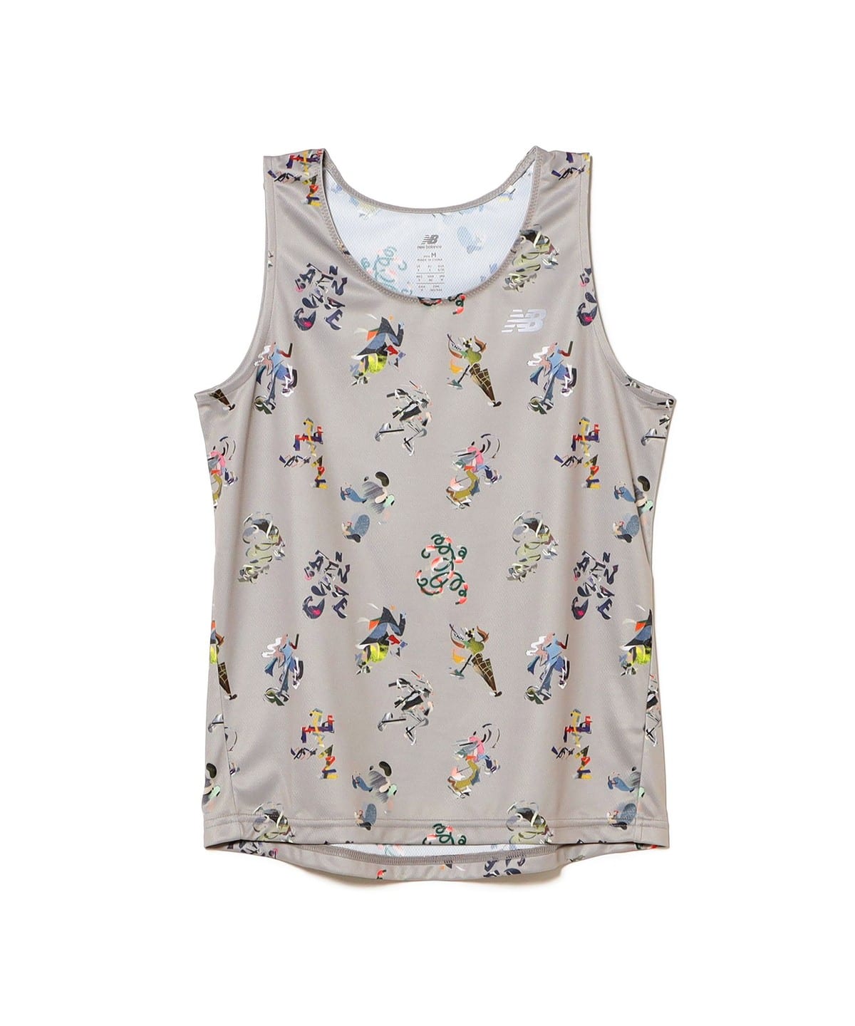 〈Womens〉New Balance / グーチョキパー モノグラムシングレット Tシャツ・カットソー WOMEN ADS L