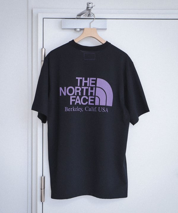 THE NORTH FACE PURPLE LABEL ロゴプリントTシャツ